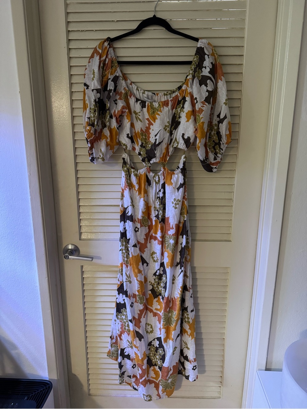 Faithfull the Brand Trinita Maxi Dress sz xl